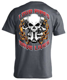 T-shirt - Loud Pipes Save Lives Spitfire
