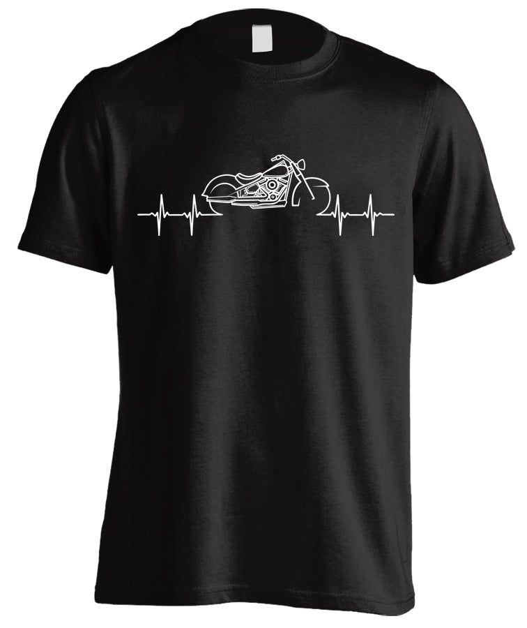 Motorcycle Heartbeat T-shirt