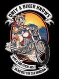 Only A Biker Knows Why A Dog Sticks His Head Out (Ladies)