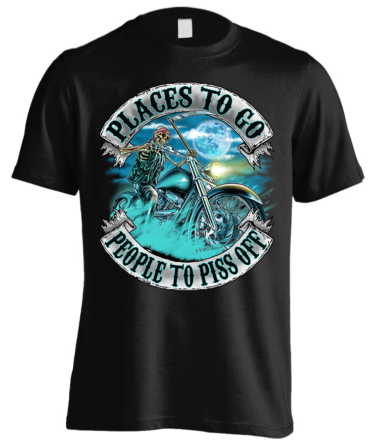 Places To Go, People To Piss Off (Front Print)
