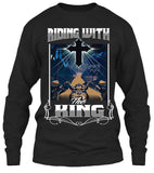T-shirt - Riding With The King (Front Print)