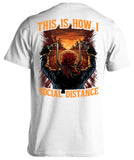 This Is How I Social Distance Motorcycle T-shirt