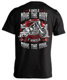 T-shirt - 2 Wheels Move The Soul (Mens)