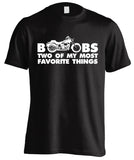 T-shirt - Boobs & Motorcycles - Two Of My Most Favorite Things