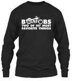 T-shirt - Boobs & Motorcycles - Two Of My Most Favorite Things