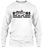 T-shirt - Boobs & Motorcycles - Two Of My Most Favorite Things