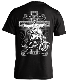 T-shirt - Cruising For Jesus - Blessed Biker