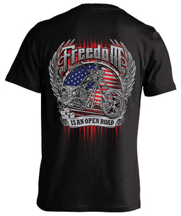 T-shirt - Freedom Is An Open Road