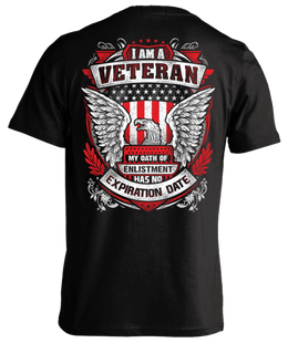 T-shirt - I Am A Veteran - Eagle