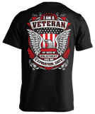 T-shirt - I Am A Veteran - Eagle