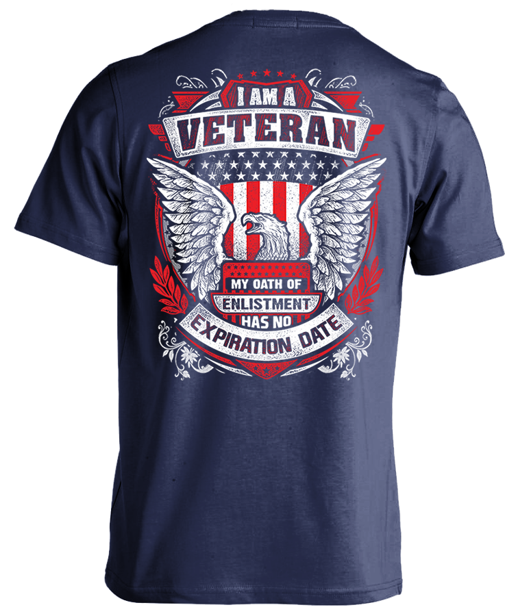 T-shirt - I Am A Veteran - Eagle