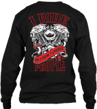 T-shirt - I Ride So I Don't Choke People - V-Twin Engine