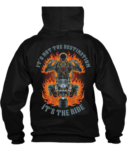 T-shirt - It's Not The Destination, It's The Ride