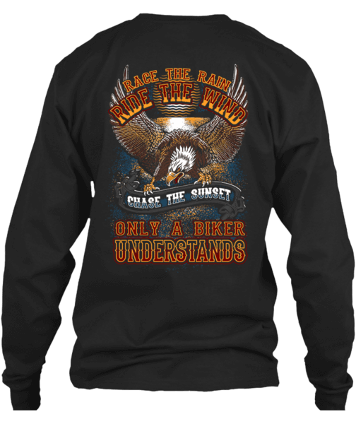 T-shirt - Race The Rain, Ride The Wind