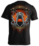 T-shirt - Work Sucks, Let's Ride