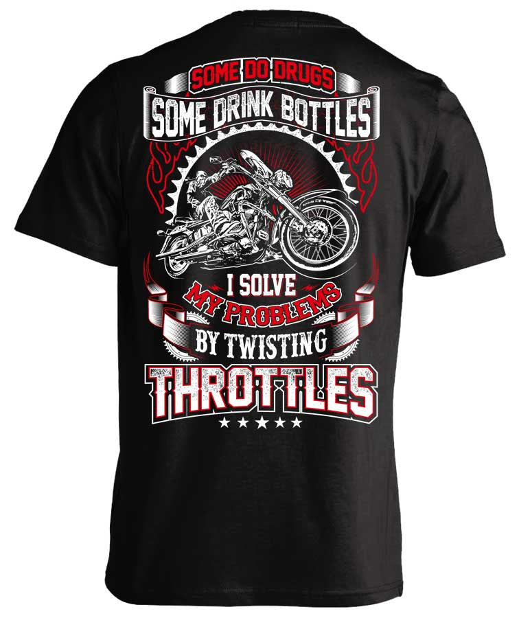 Skull Society Twisting Throttles biker t-shirt celebrating the 2026 Harley-Davidson Bagger World Cup