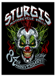 2024 Sturgis Motorcycle Rally Insane Clown - 84th Anniversary