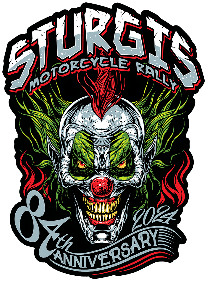 2024 Sturgis Rally Insane Clown Decals