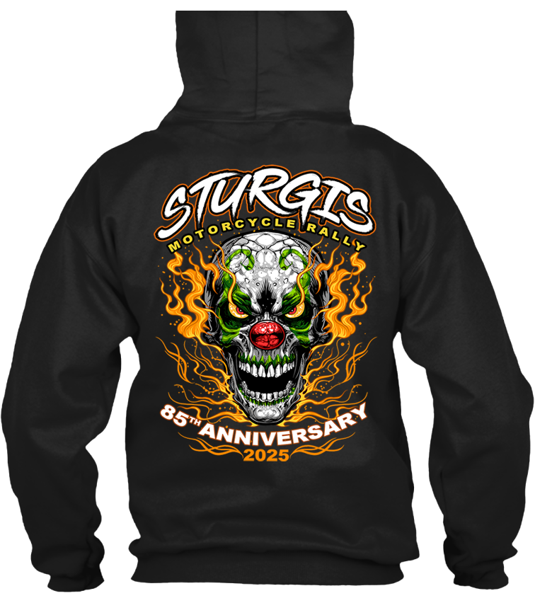 2025 Sturgis Motorcycle Rally Insane Clown - 85th Anniversary