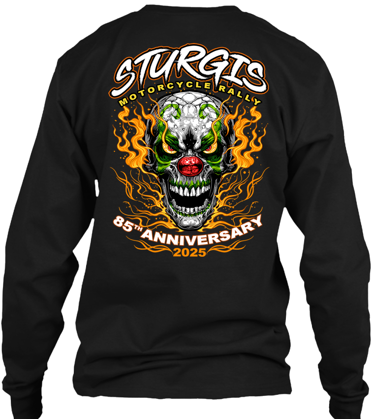 2025 Sturgis Motorcycle Rally Insane Clown - 85th Anniversary