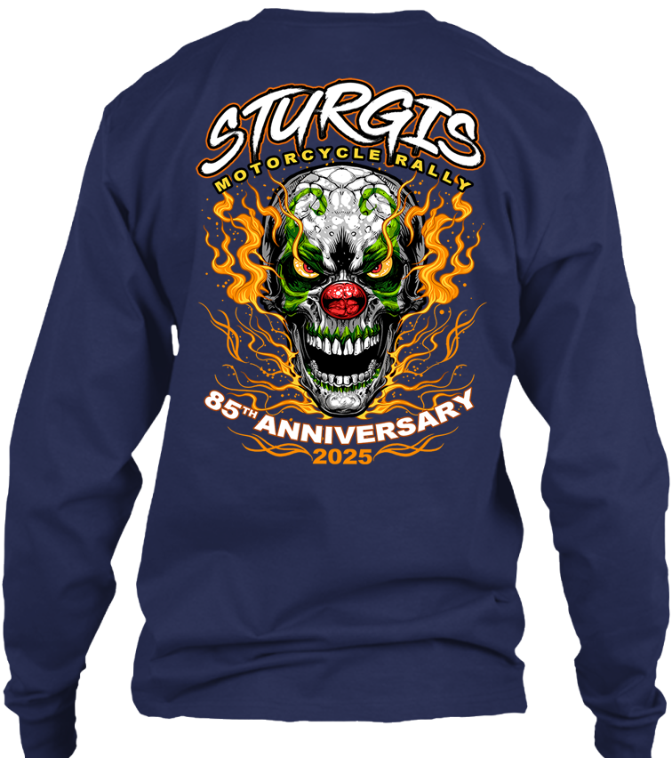 2025 Sturgis Motorcycle Rally Insane Clown - 85th Anniversary
