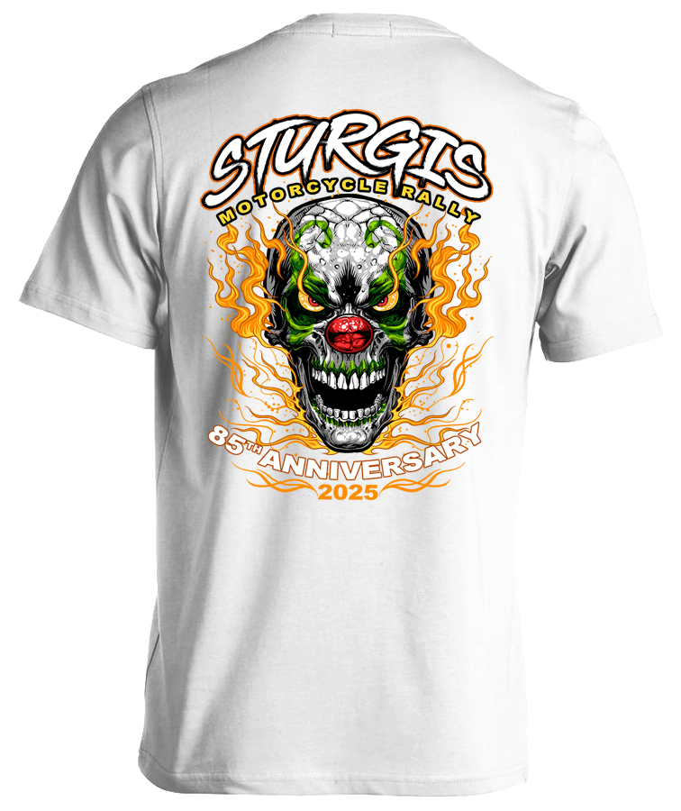 2025 Sturgis Motorcycle Rally Insane Clown - 85th Anniversary