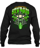 2025 Sturgis Motorcycle Rally Green Skeleton Rider - 85th Anniversary