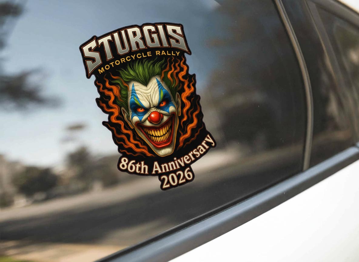 2026 Sturgis Insane Clown - 86th Anniversary Decals