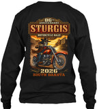 2026 Sturgis Motorcycle Rally Midnight Rider - 86th Anniversary