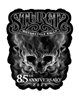 2025 Sturgis Rally Smokey Skull Decals