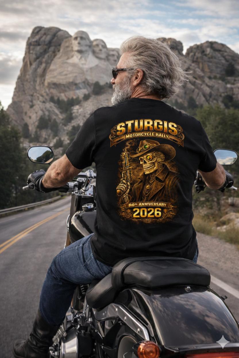 2026 Sturgis Motorcycle Steampunk Cowboy - 86th Anniversary