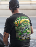 2024 Sturgis Motorcycle Rally Green Skeleton Rider - 84th Anniversary