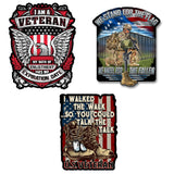 Veteran Decal Gift Pack - 3-Pack