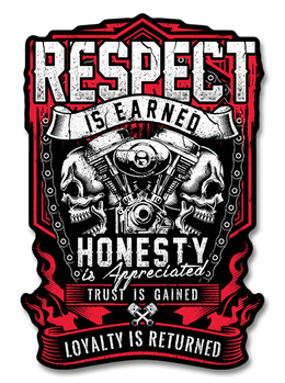 Respect is Earned Decal