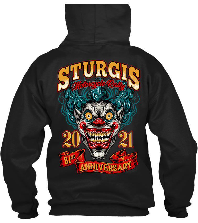 2021 Sturgis Motorcycle Rally Clown - 81st Anniversary