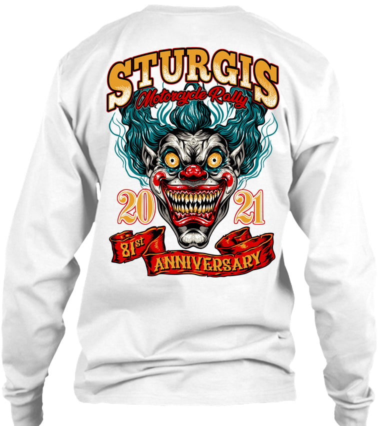 2021 Sturgis Motorcycle Rally Clown - 81st Anniversary