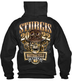 2022 Sturgis Motorcycle Rally Steampunk Skull - 82nd Anniversary T-shirt