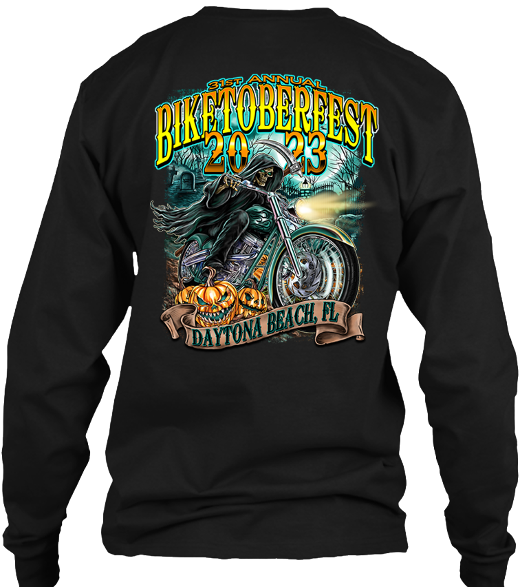 2023 Biketoberfest Daytona Beach Riding Reaper - 31st Anniversary