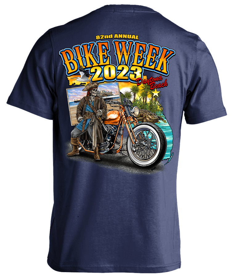 2023 Daytona Bike Week Pirate Rider - 82nd Anniversary