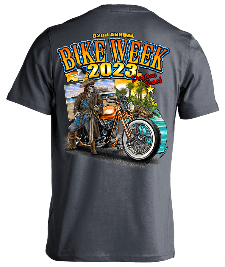 2023 Daytona Bike Week Pirate Rider - 82nd Anniversary