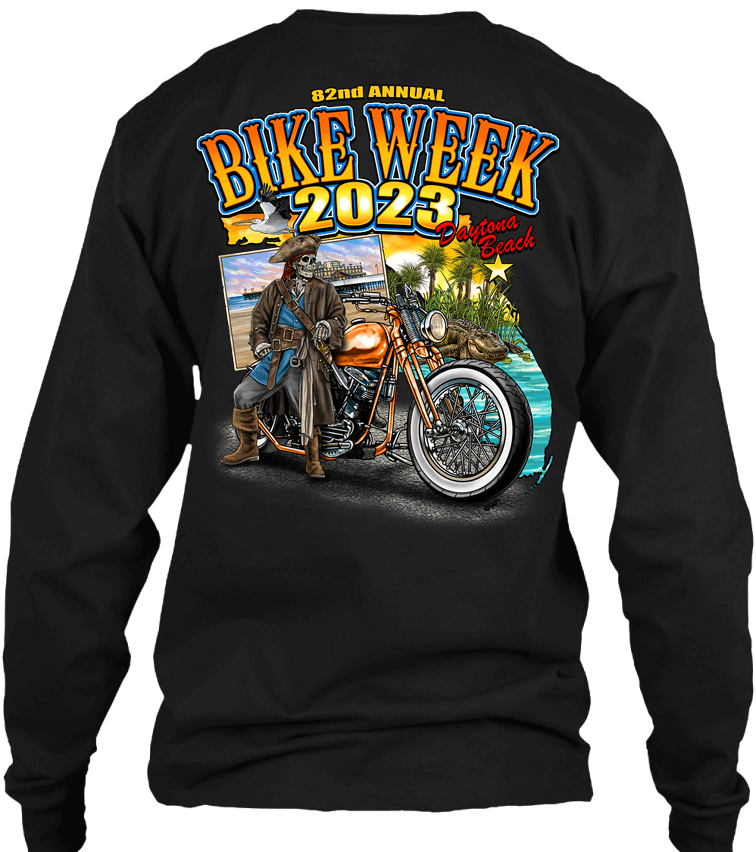 2023 Daytona Bike Week Pirate Rider - 82nd Anniversary