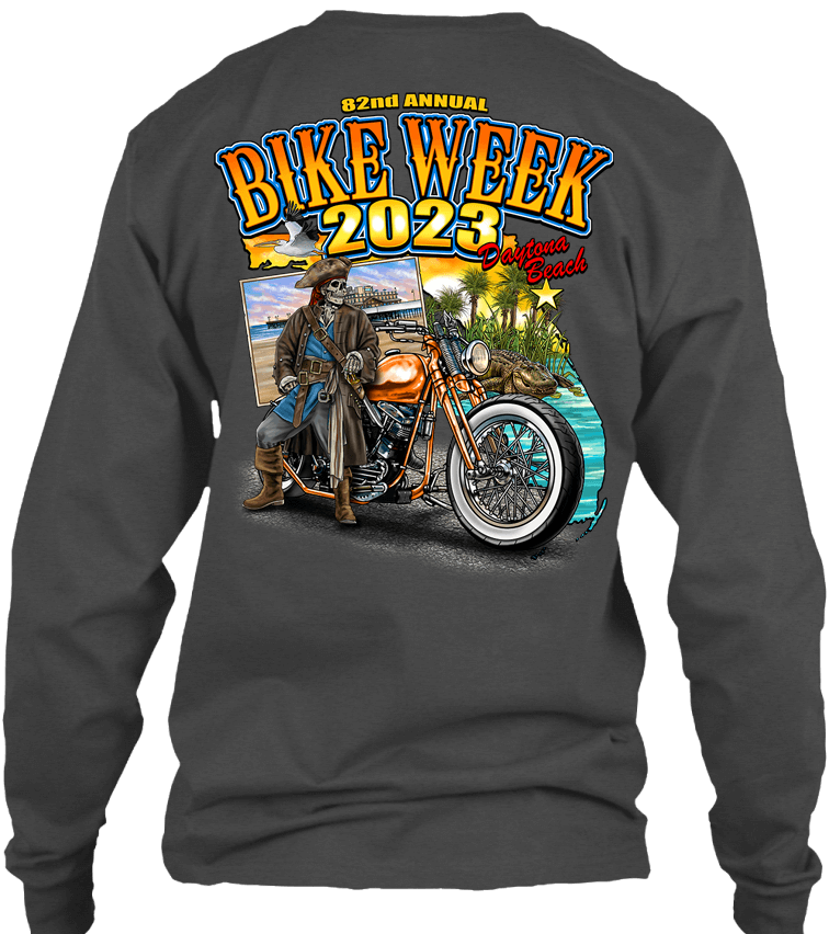 2023 Daytona Bike Week Pirate Rider - 82nd Anniversary