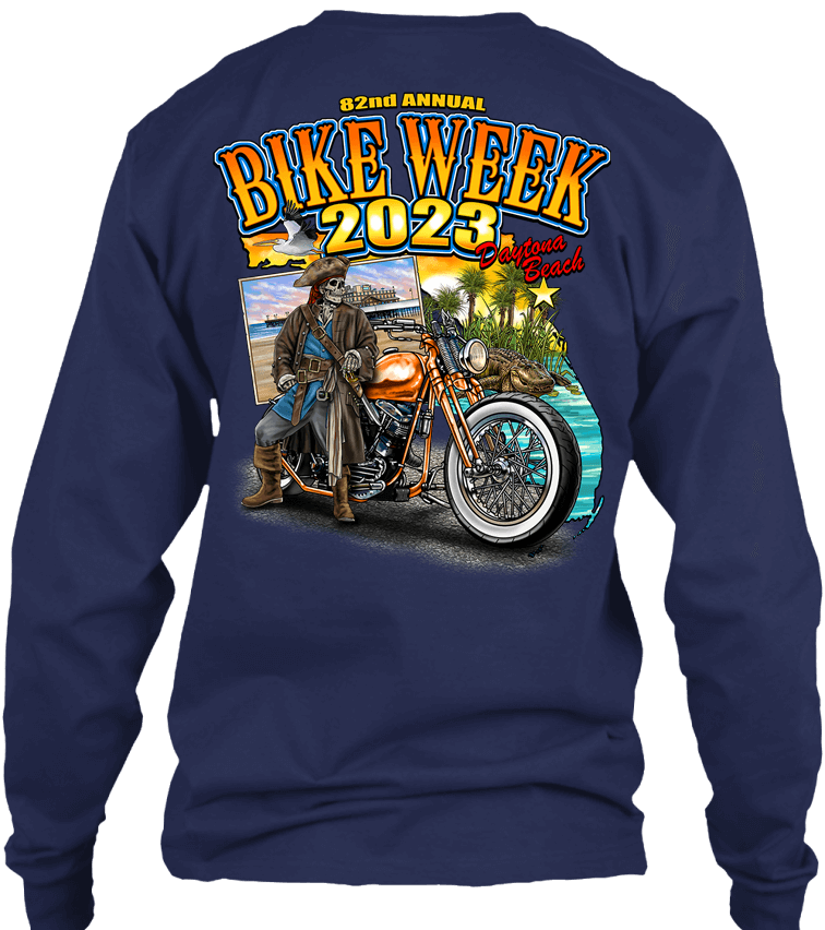2023 Daytona Bike Week Pirate Rider - 82nd Anniversary