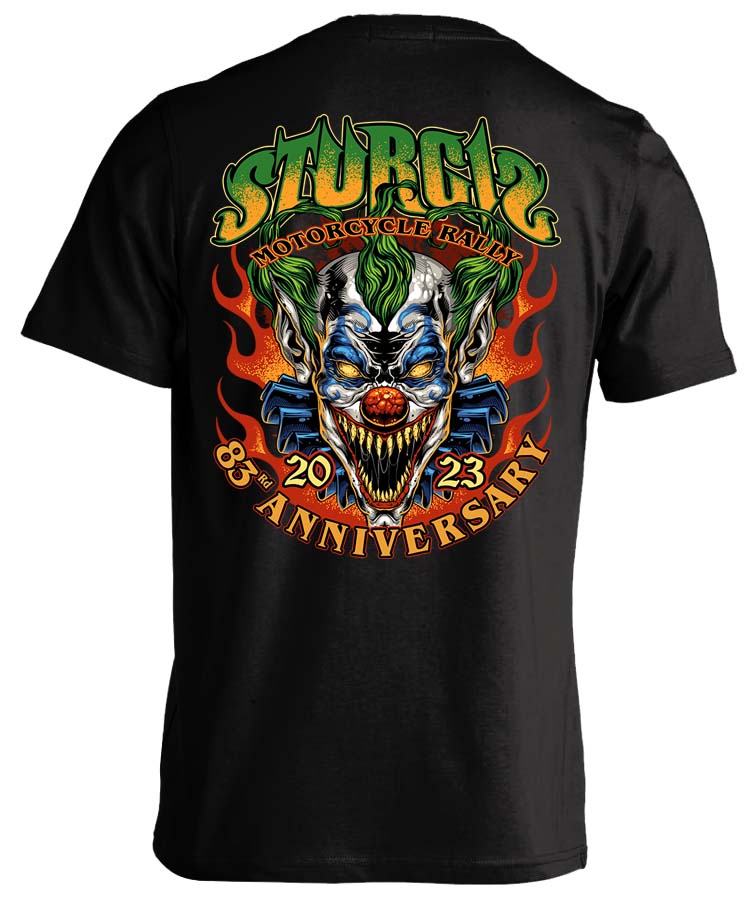2023 Sturgis Motorcycle Rally Insane Clown - 83rd Anniversary