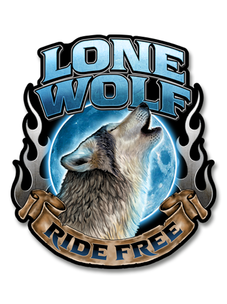 Lone Wolf Decal