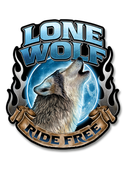 Lone Wolf Decal