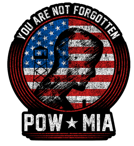 POW/MIA Your Are Not Forgotten Decal