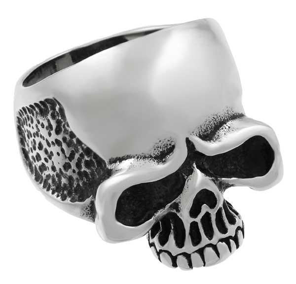Stainless Steel Classic Skull Ring