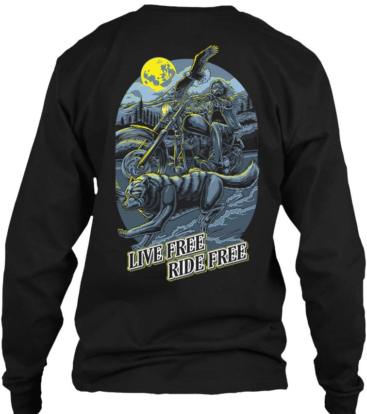 T-shirt - Live Free Ride Free