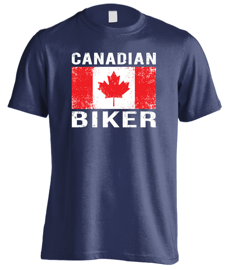 T-shirt - Canadian Biker (Front Print)